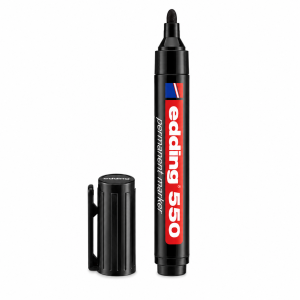 ROTULADOR PERMANENTE EDDING 550 NEGRO