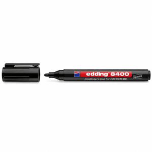 ROTULADOR EDDING 8400 PARA CD NEGRO