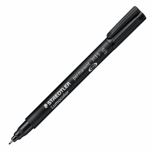 ROTULADOR STAEDTLER LUMOCOLOR 313 S NEGRO