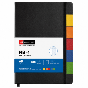 BLOC MIQUELRIUS NB-4 TAPA DURA A5 160h CD.5