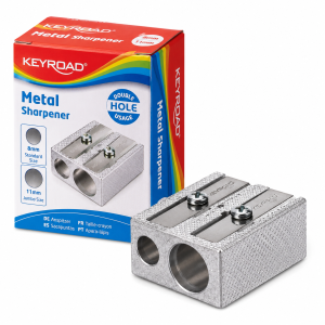 AFILALÁPIZ METÁLICO CUÑA KEYROAD DOBLE ORIFICIO