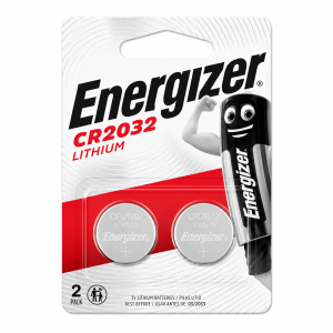 BLISTER 2 PILAS DE BOTON MODELO CR 2032 ENERGIZER