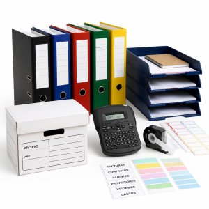 Archivo, clasificación y etiquetado
